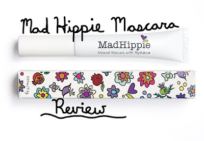 A picture of the Mad Hippie Mineral Mascara with the words Mad Hippie Mascara Review
