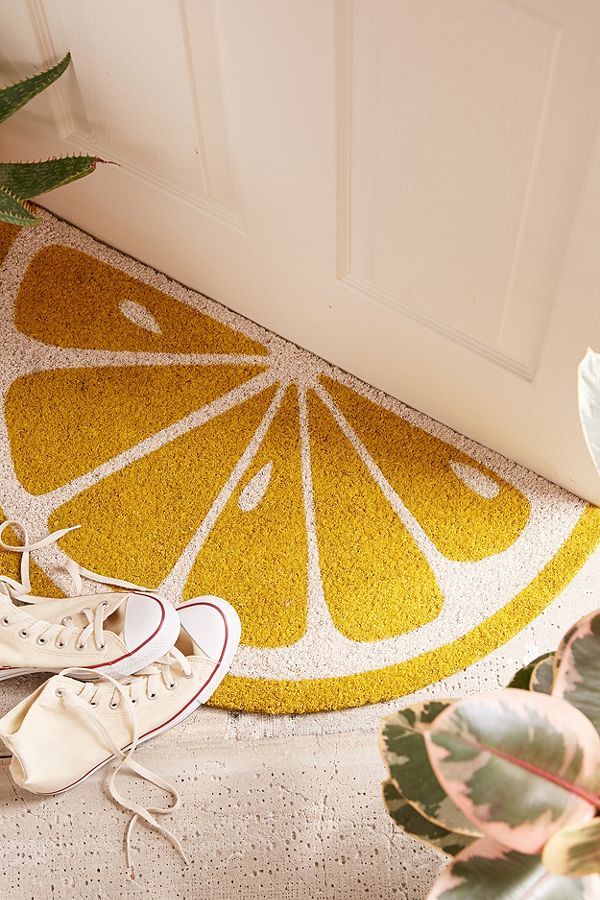 Image result for lemon door mat diy