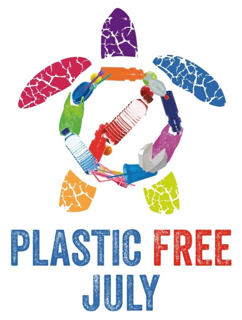 Image result for plastic-free july