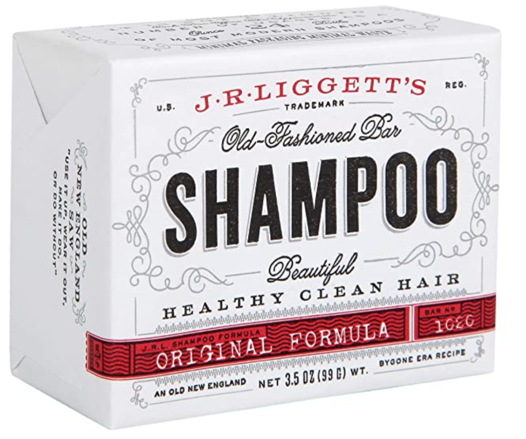 A picture of the JR Liggett's original shampoo bar