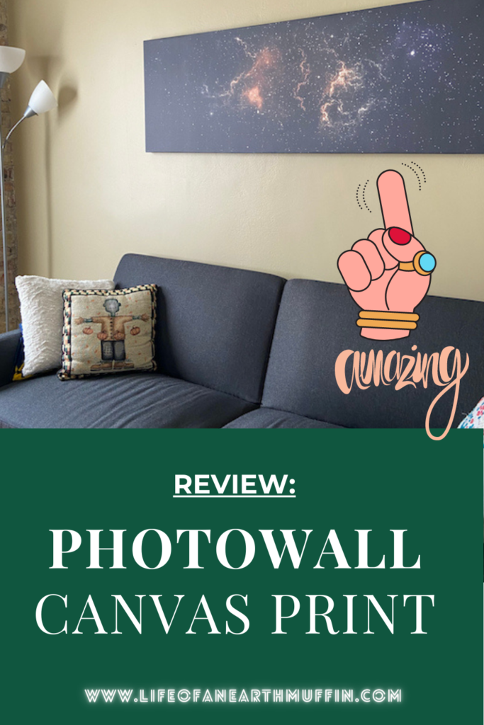 Review Photowall canvas print pinterest pin