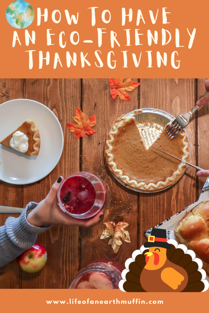 How to have an eco friendly thanksgiving pinterest pin