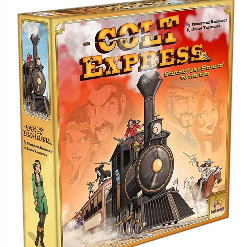 A picture of the board game Colt Express