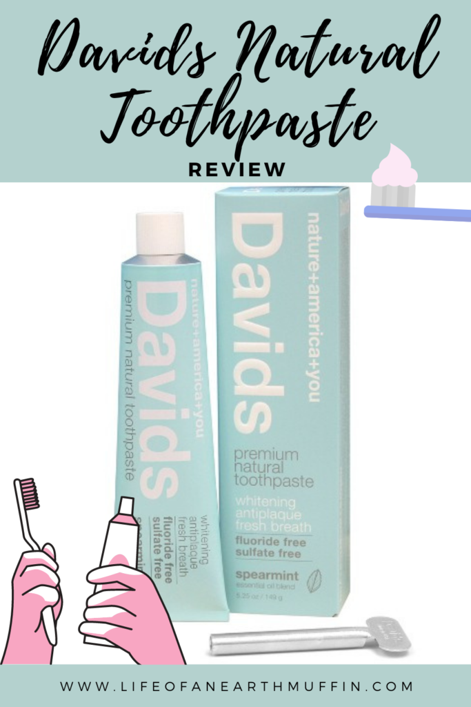 Davids natural toothpaste review pinterest pin