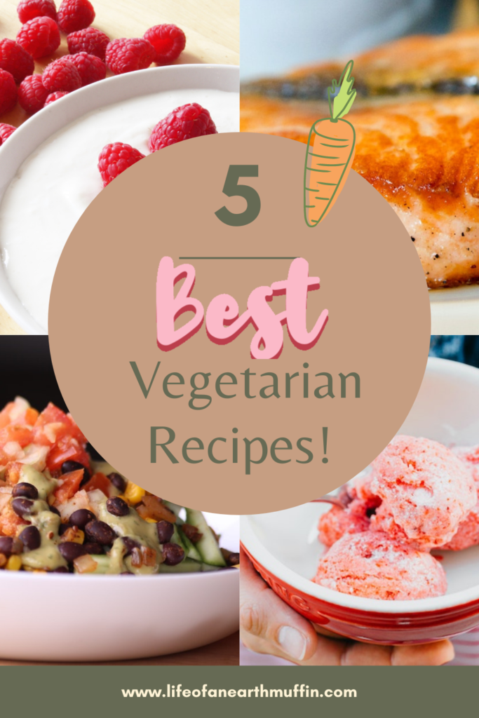 5 best vegetarian recipes pinterest pin