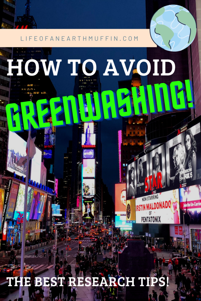 How to avoid greenwashing pinterest pin