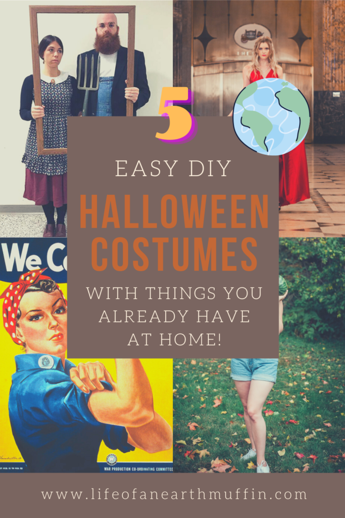 5 EASY Halloween Costumes From Things You Already Have in the House