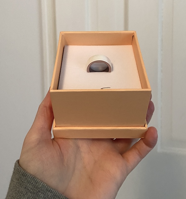 femometer smart ring in box